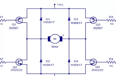 Mạch điều khiển động cơ cầu H